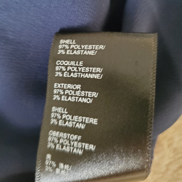 Urban Outfitters Straight Neck Slip Mini Dress Navy - Picture 10 of 10